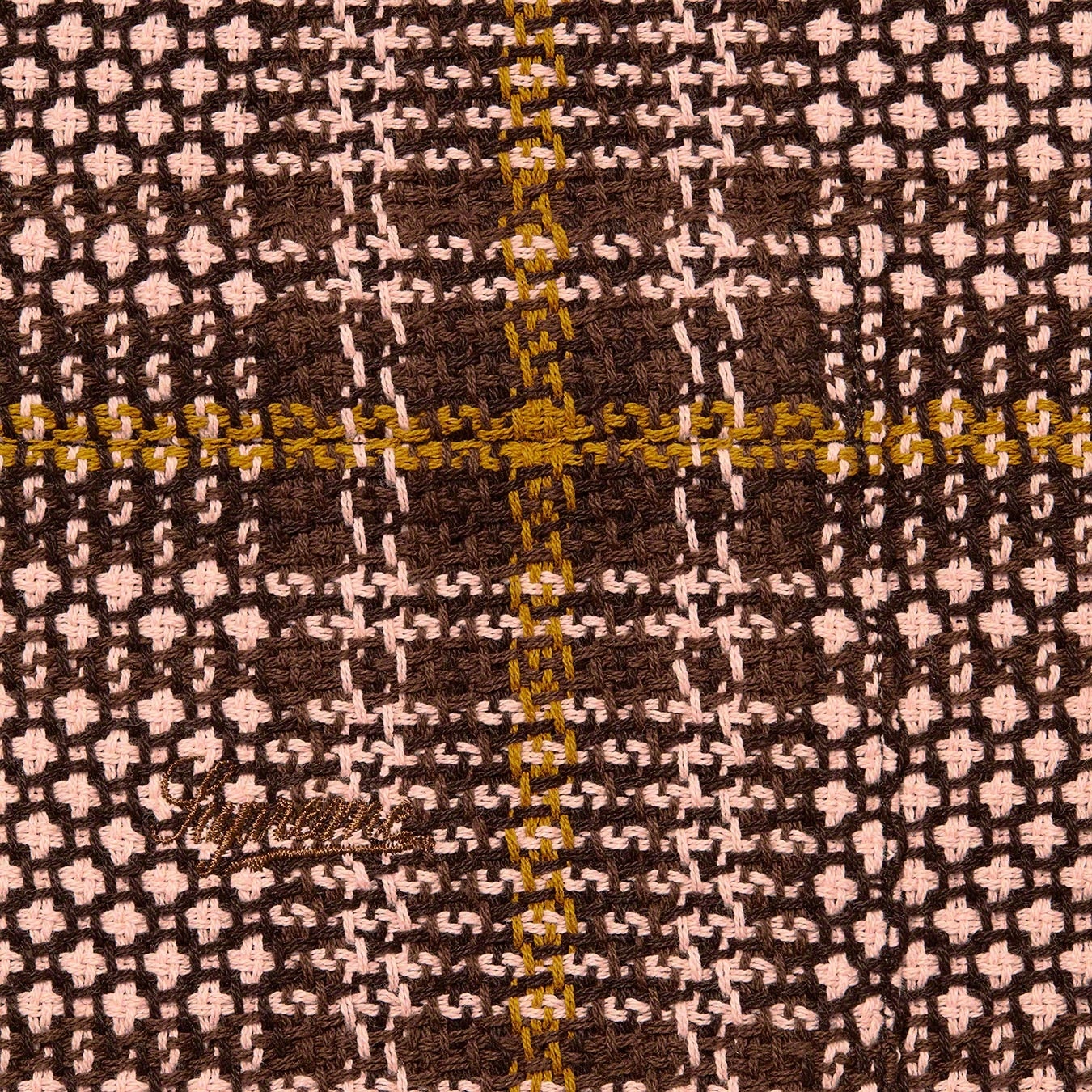 Basket Weave Plaid Shirt view 4